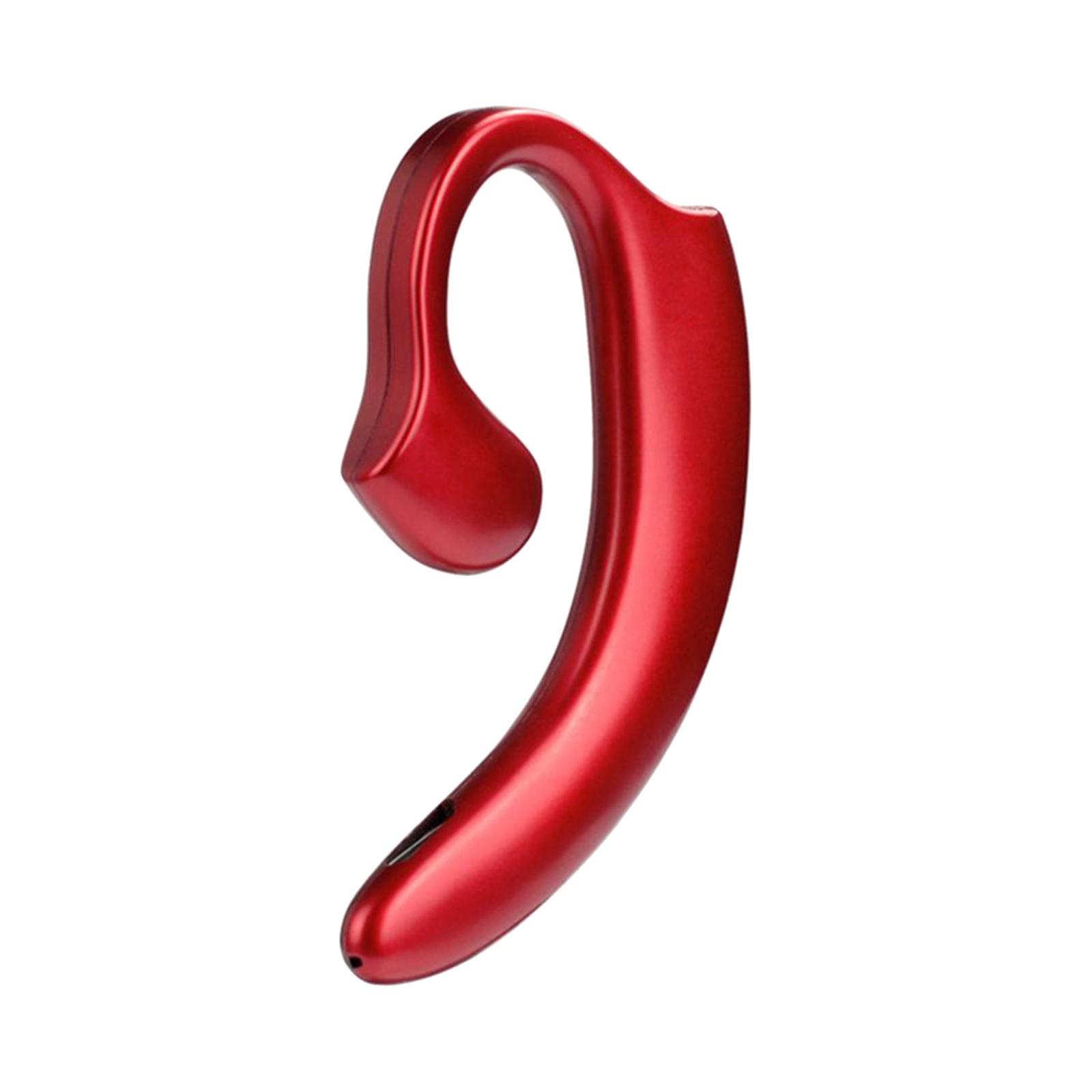 Headphones Wireless  with Microphone for Office Sports Business Red