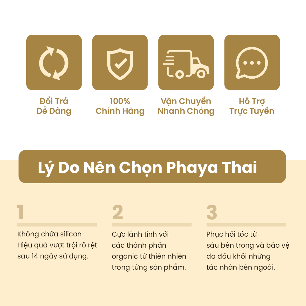 Combo Dầu Gội, Dầu Xả Chiết Xuất Gừng Phaya Thai giúp giảm gầu, hỗ trợ nang tóc