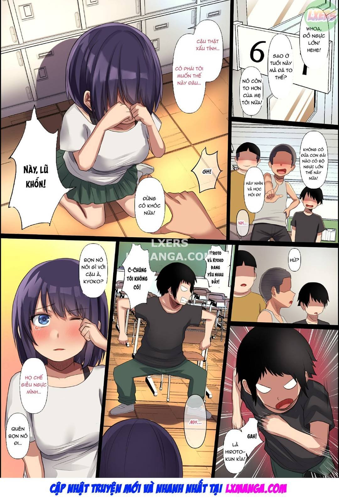 người yêu bị cám dỗ bởi cặc khủng của tên lớp trên chapter 2 47