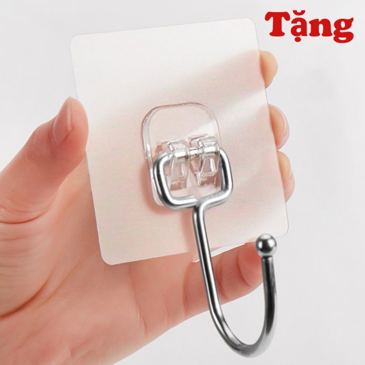 Cây gậy / xào / lấy đồ phơi quần áo inox Cây lấy đồ trên cao Điều Chỉnh được thu gọn kéo dài ( tặng vỉ dán tường to )