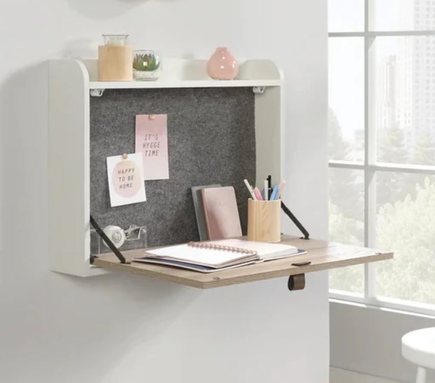 Bàn làm việc gỗ công nghiệp thiết kế treo tường