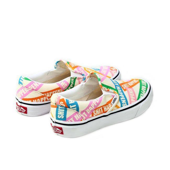 Giày sneakers Vans UA Classic Slip-On Shit Happens VN0A4U38WN9