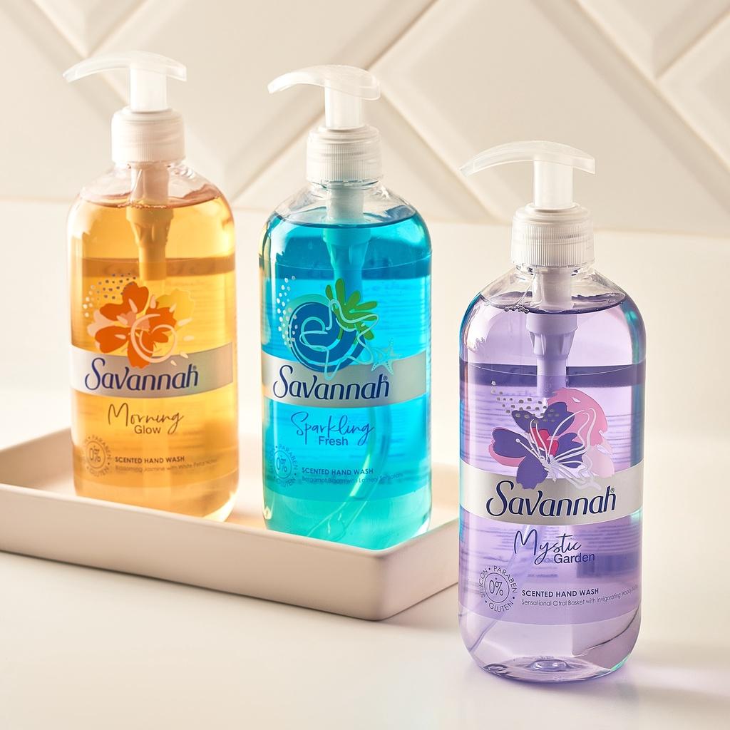 Combo 2 Nước rửa tay dưỡng da Savannah Moment Mystic Garden
