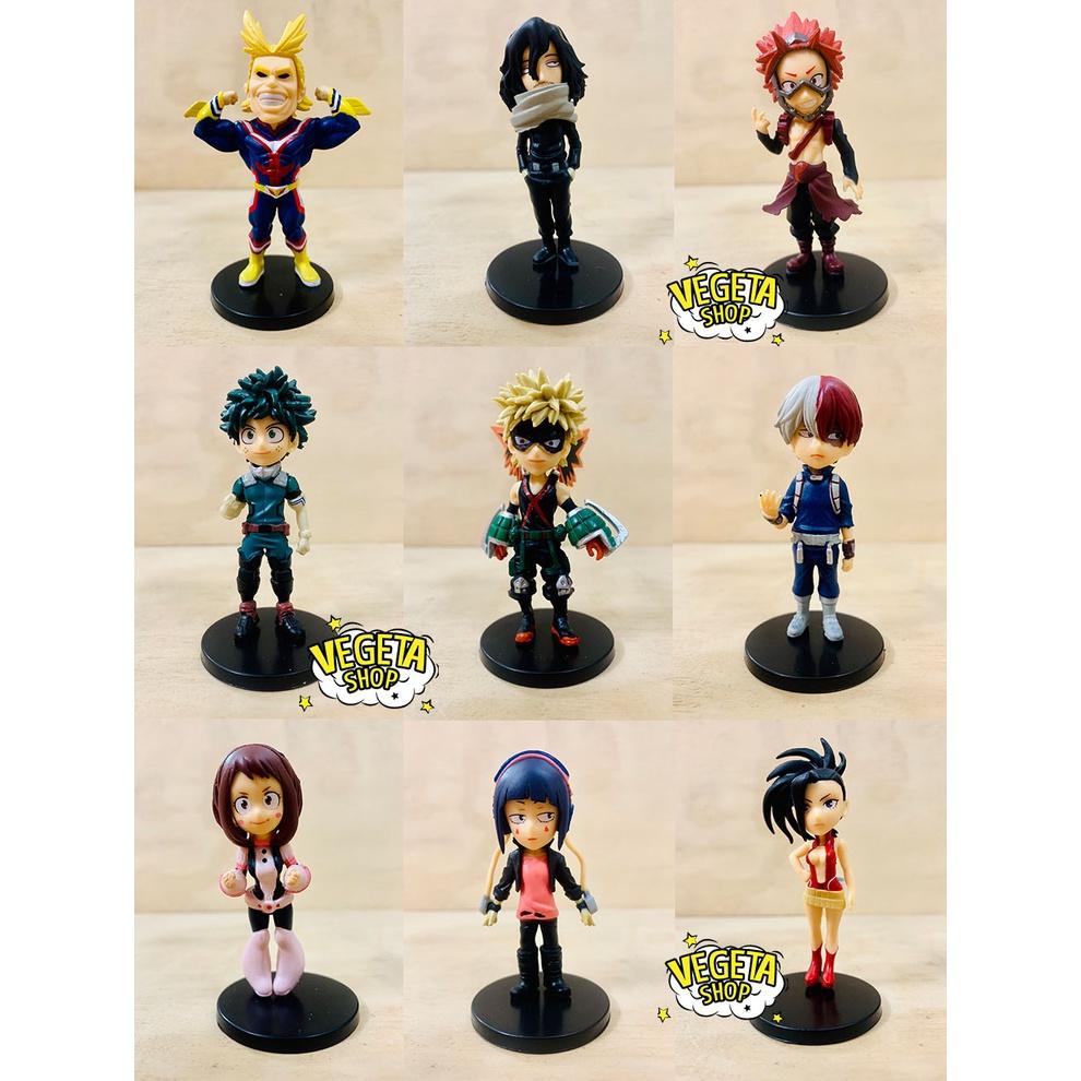 Mô hình My Hero Academia - Bán lẻ mô hình học viện siêu anh hùng All Might Midoriya Bakugo Todoroki Ida Stain - Cao 7cm