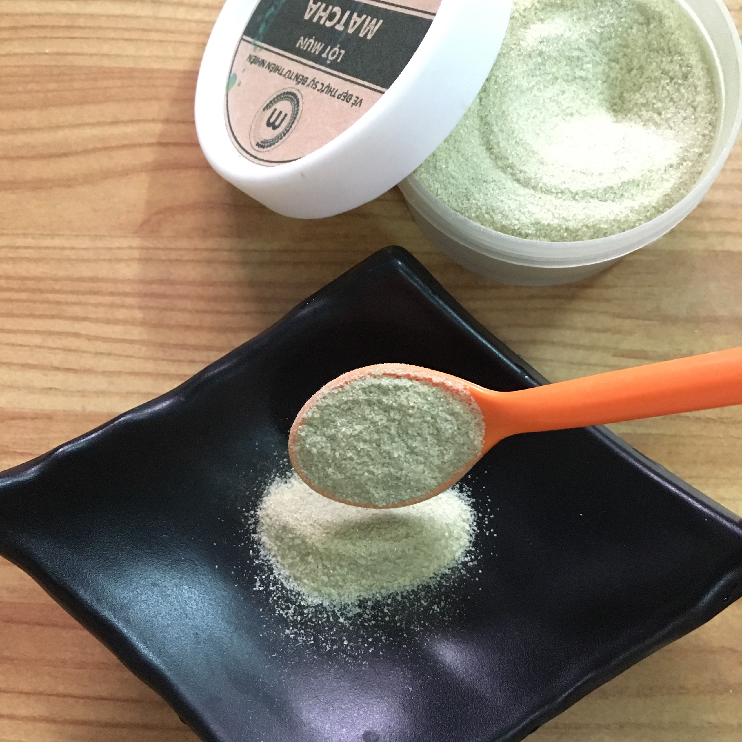 Bột Lột Mụn Matcha thiên nhiên đắp mặt nguyên chất 50g FreeShip