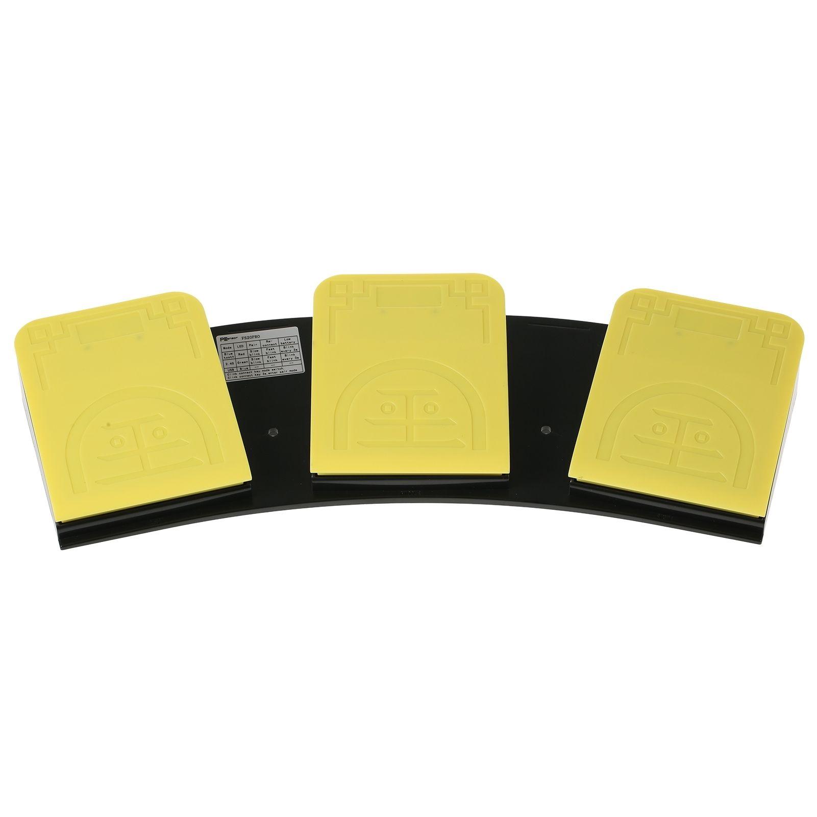 FS20Pro Triple Foot Switch Multifunctional Customized Foot Pedal USB+2.4G+BT Three-mode Connection Mechanical Switch