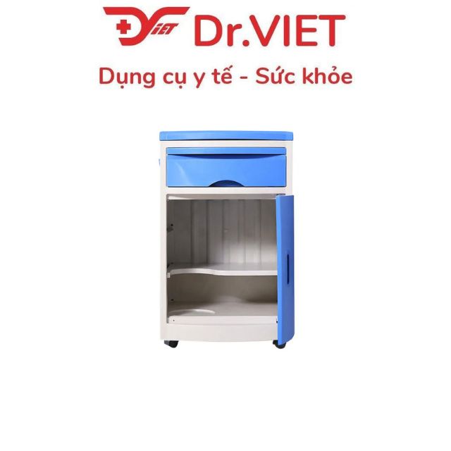 Tủ xe đẩy dụng cụ cấp cứu cao cấp TJM-T03