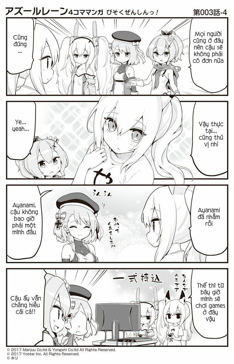 azur lane 4koma chapter 3 4