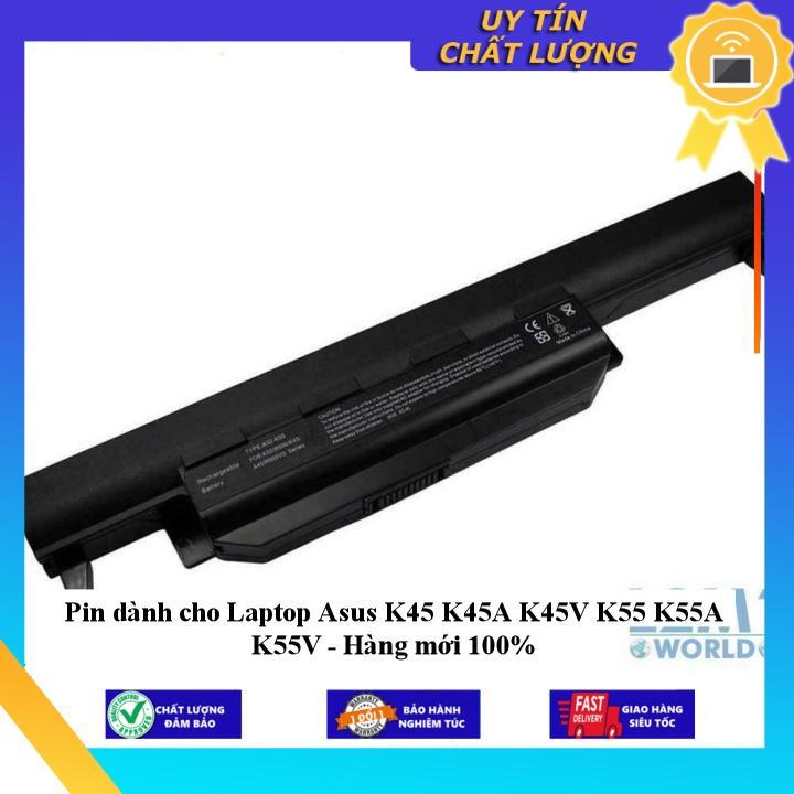 Pin dùng cho Laptop Asus K45 K45A K45V K55 K55A K55V - Hàng Nhập Khẩu MIBAT709