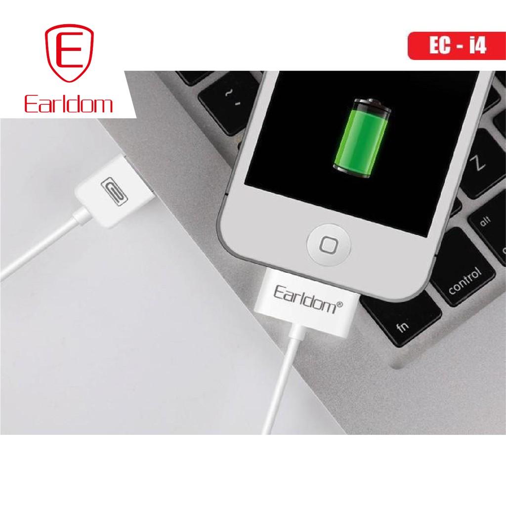 Cáp sạc iPhone 4 Earldom EC-i4 - Hàng chính hãng