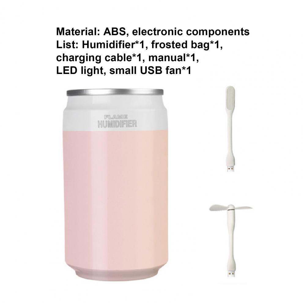 Máy Phun Sương Tạo Độ Ẩm Di Động Quạt USB Mini LED 2-Bánh Răng Điều Chỉnh Để Bàn Tự Động Ngắt Điện Máy Tạo Độ Ẩm Không Khí Xe phụ Kiện