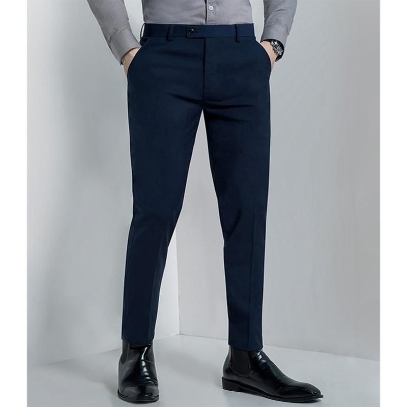 Quần Tây Nam Công Sở iMan Store , Quần Âu Nam Hàn Quốc Vải Chéo Cao Cấp Co Dãn, Chống Nhăn Xù - Hàng VNXK