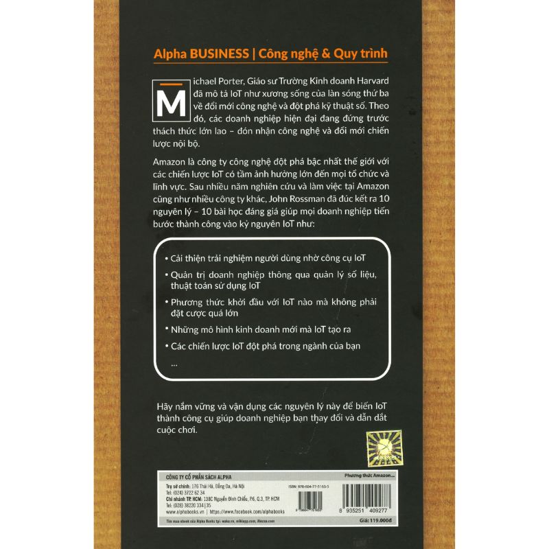 Phương Thức Amazon – 10 Nguyên Lý Internet Vạn Vật