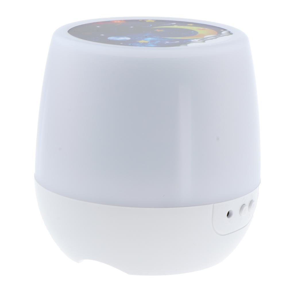 LED Projection Night Lights Starry Sky Moon Magical Children Bedroom Light Lamp