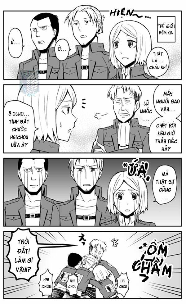 đại chiến titan - những sưu tầm về doujinshi chapter 38 3