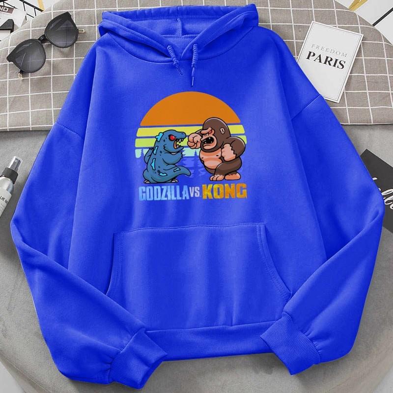 ÁO HOODIE UNISEX IN HOT TREND CHẤT LIỆU NỈ BÔNG SIZE TỪ 35-70kg