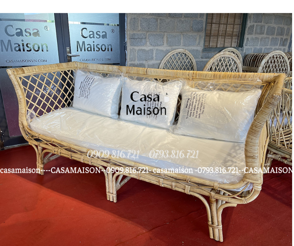 Ghế Sofa Mây Mang Phong Cách Venice Châu Âu-  Rattan Chair With The Western Style- CH0058.