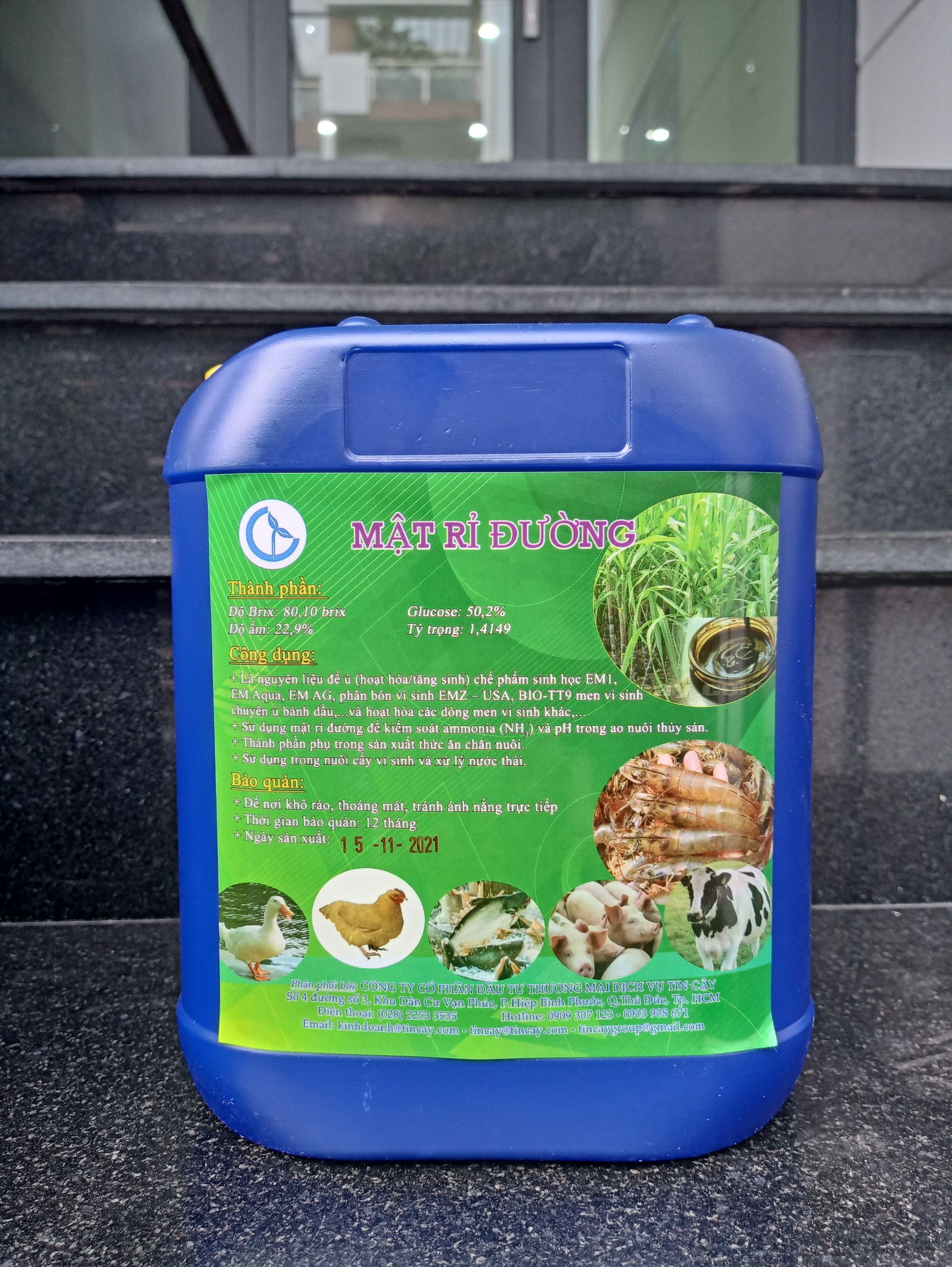 Combo 5 lít Chế Phẩm Vi Sinh EM Gốc EM AQUA Và 7kg Mật Rỉ Đường Xử Lý Nước Ao Nuôi – Nâng Cao Sản Lượng Nuôi Trồng