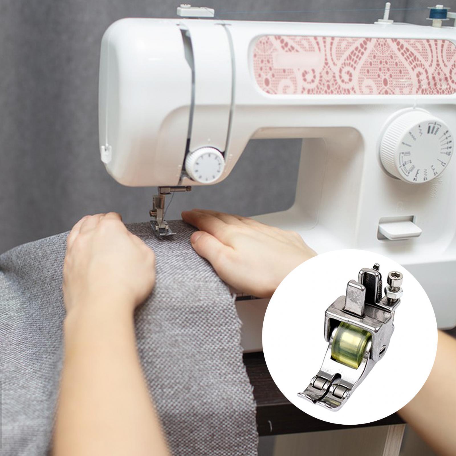 Industrial Sewing Machine Presser Foot Narrow Zipper Foot Durable Accessory Lockstitch Easy to Use Steel Presser Foot for Sewing Machine