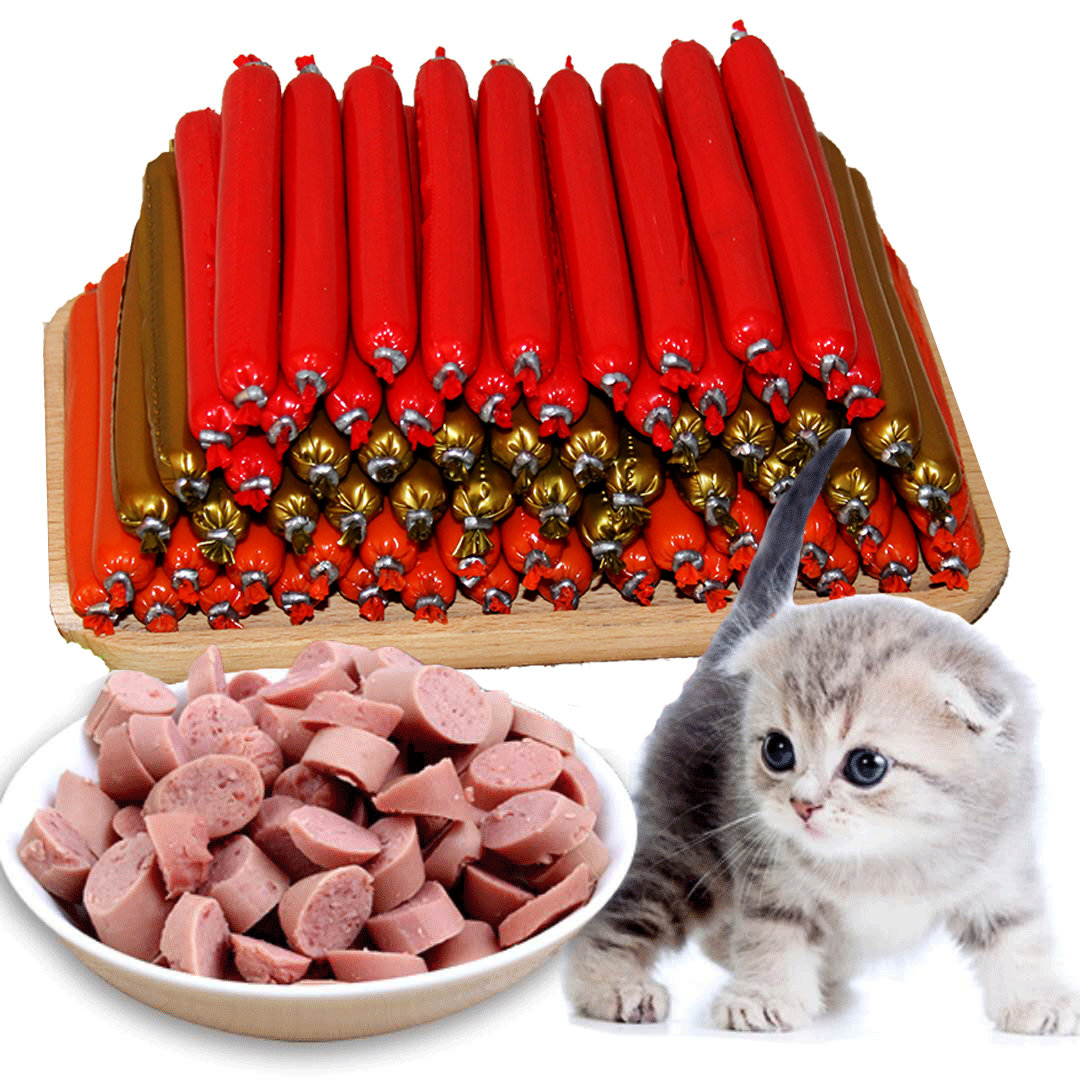 Xúc xích cho Chó Mèo - cung cấp dinh dưỡng cho thú cưng 15gram