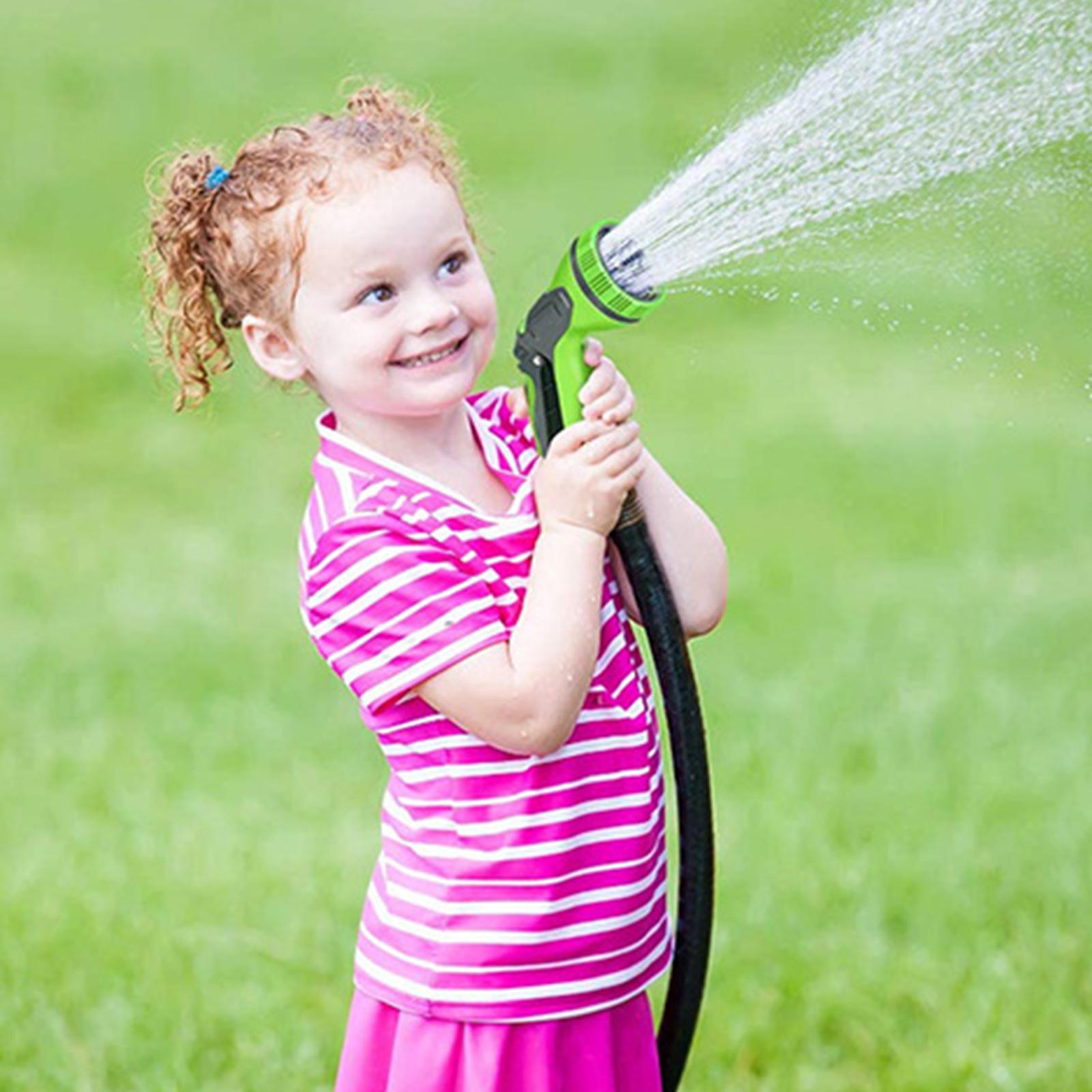 Garden Hose Nozzle, Water Hose Nozzle Heavy Duty, Hose Sprayer, Hose Sprayer Nozzle, Adjustable 10 patterns for Outdoor Watering Gardening Cleaning