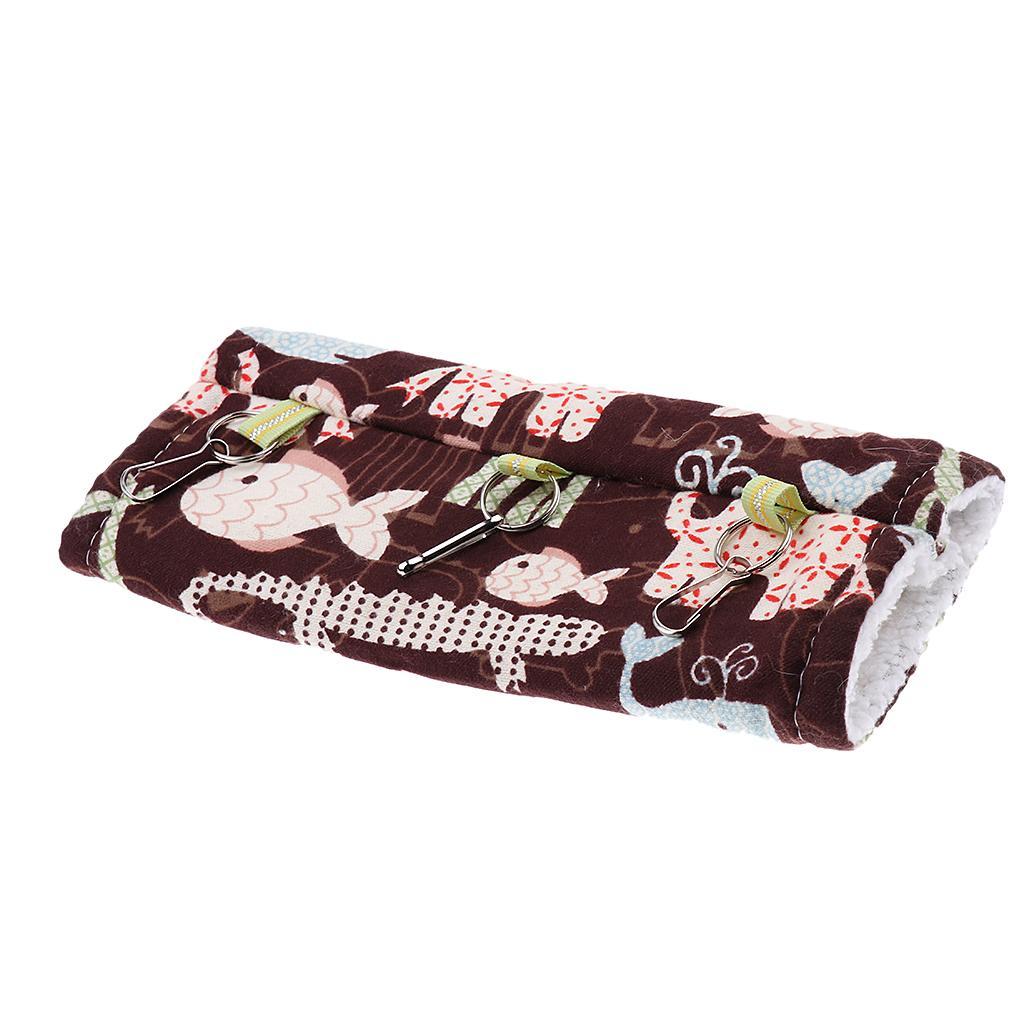 Tunnel Hamster Hammock for Small Animals Tube Rat Ferret Toy Random Color