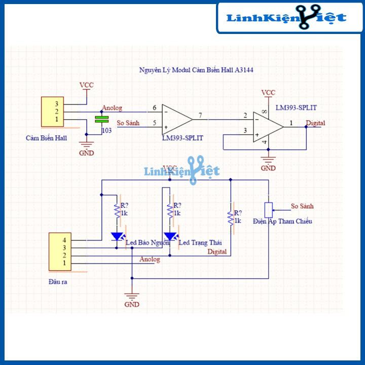 Module Cảm Biến Hall A3144 V1