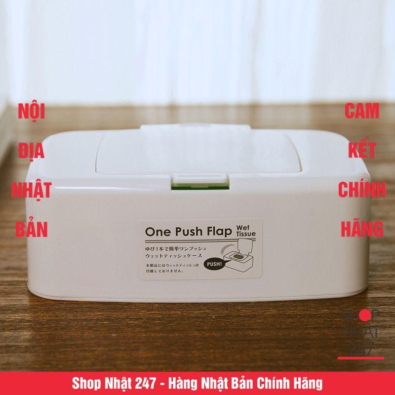 Hộp đựng giấy ướt có nắp bật NỘI ĐỊA NHẬT BẢN