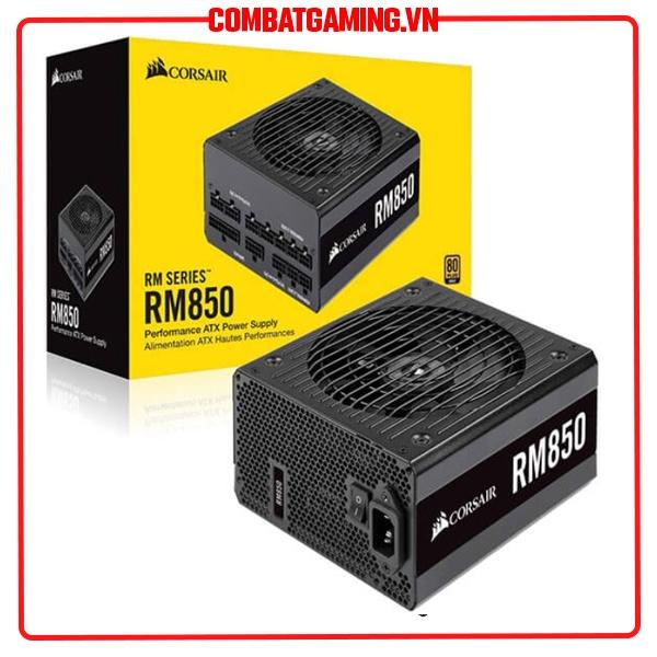 Nguồn Máy Tính Corsair RM850 850W 80 Plus Gold - Full Modular - Hàng Chính Hãng