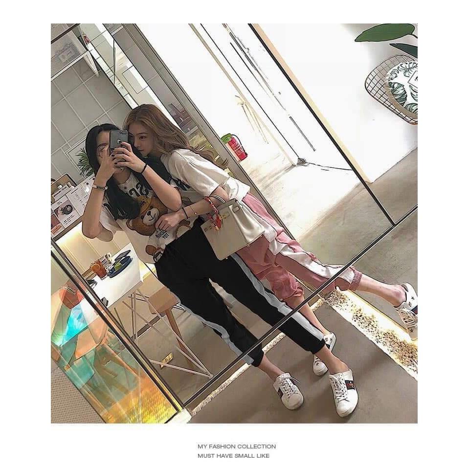 Quần jogger nữ chất phi bóng cực hot