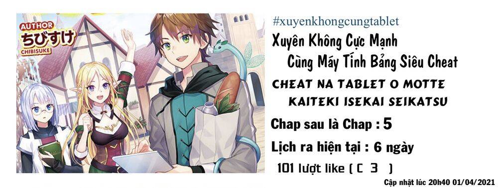 xuyên không cực mạnh cùng máy tính bảng siêu cheat chapter 4 2