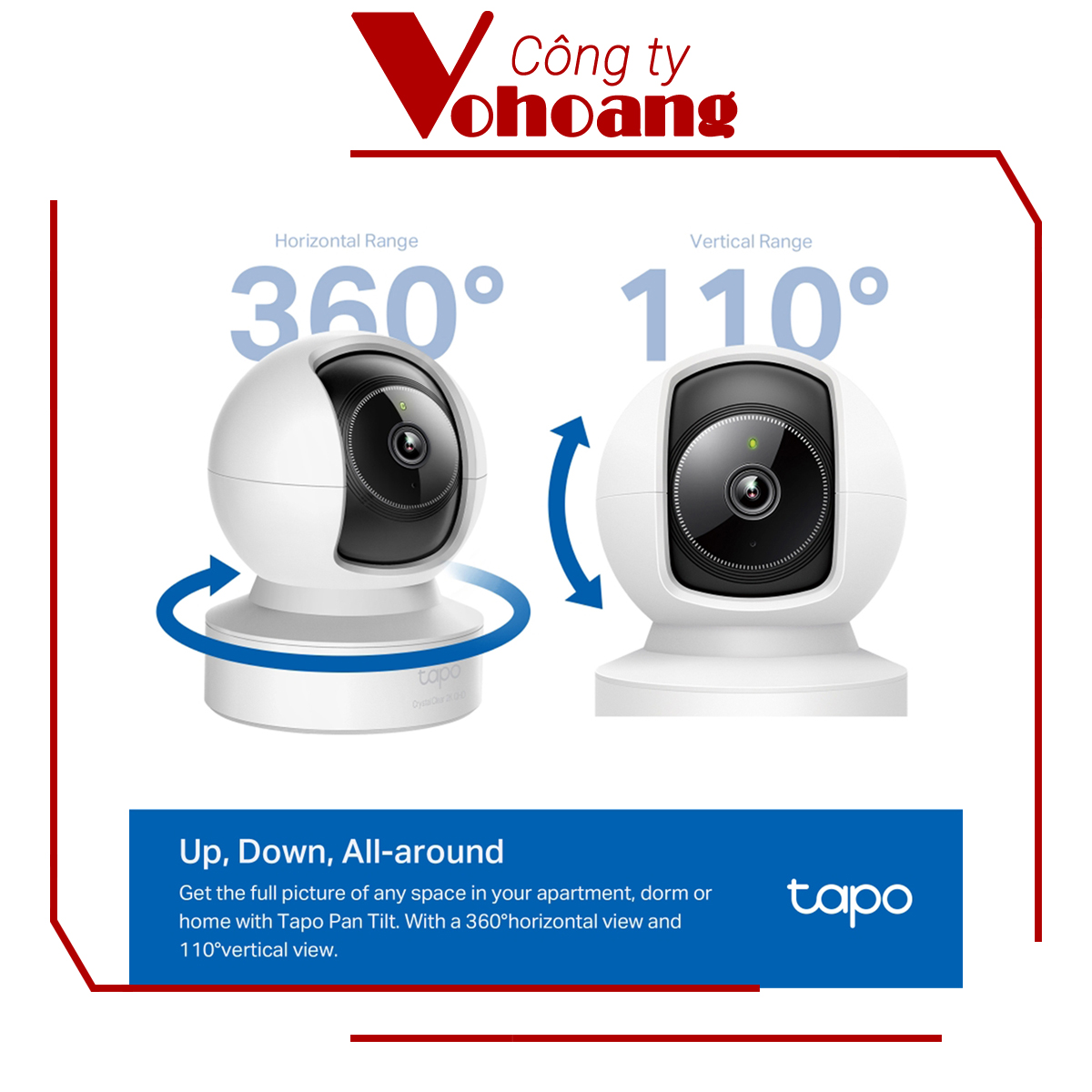 Camera WIFI An Ninh TP-Link Tapo C222 | 2K QHD 4MP | Đàm thoại 2 chiều | Tầm nhìn ban đêm | Dễ cài đặt | Bảo hành 2 năm | Hàng Chính Hãng
