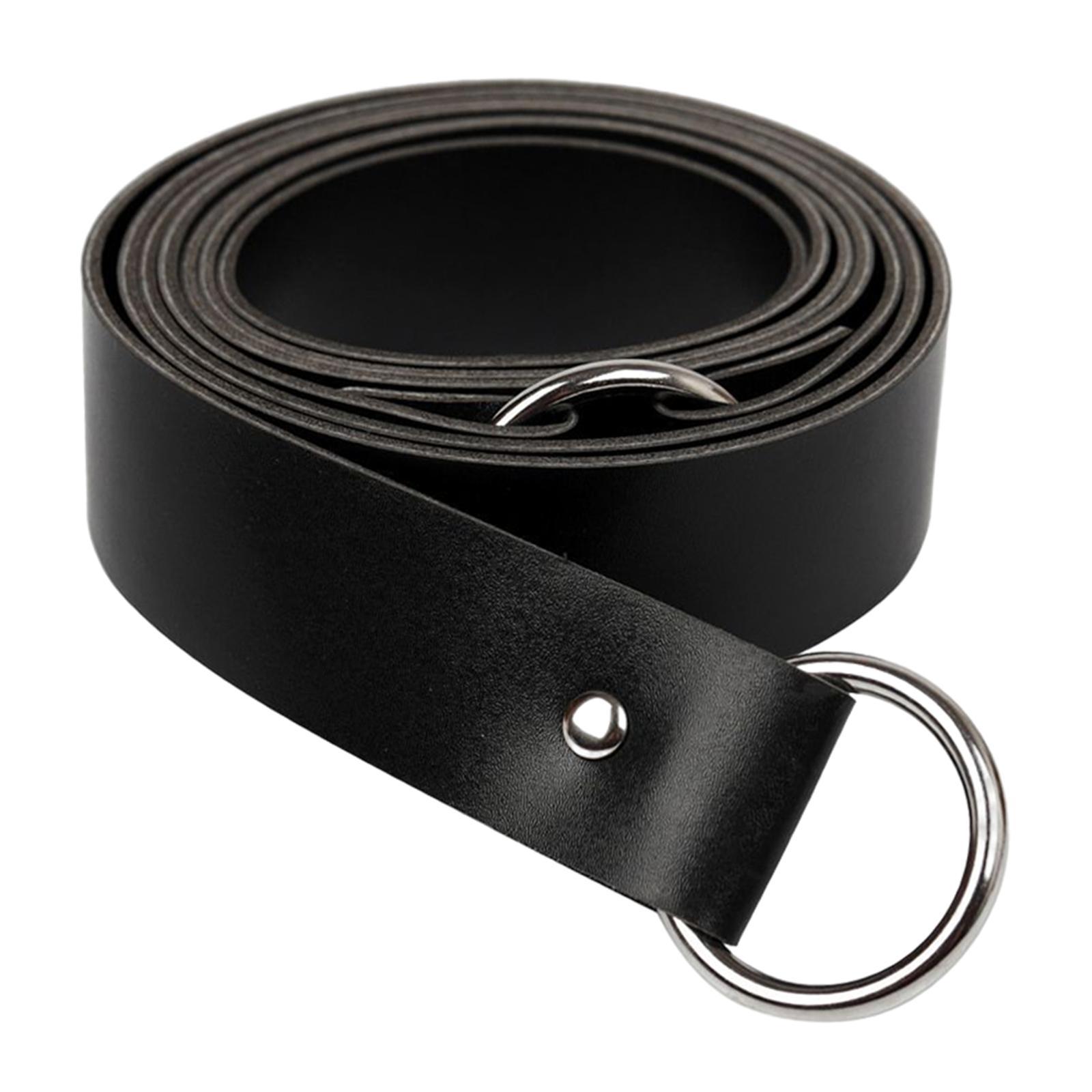 Medieval O Belt PU Fashion Decoration for Shirts Parties Women