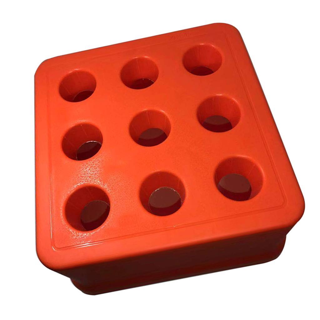 2X BT30 BT40 BT50 Tool Holder Storage Box PP Plastic Box for CNC Parts