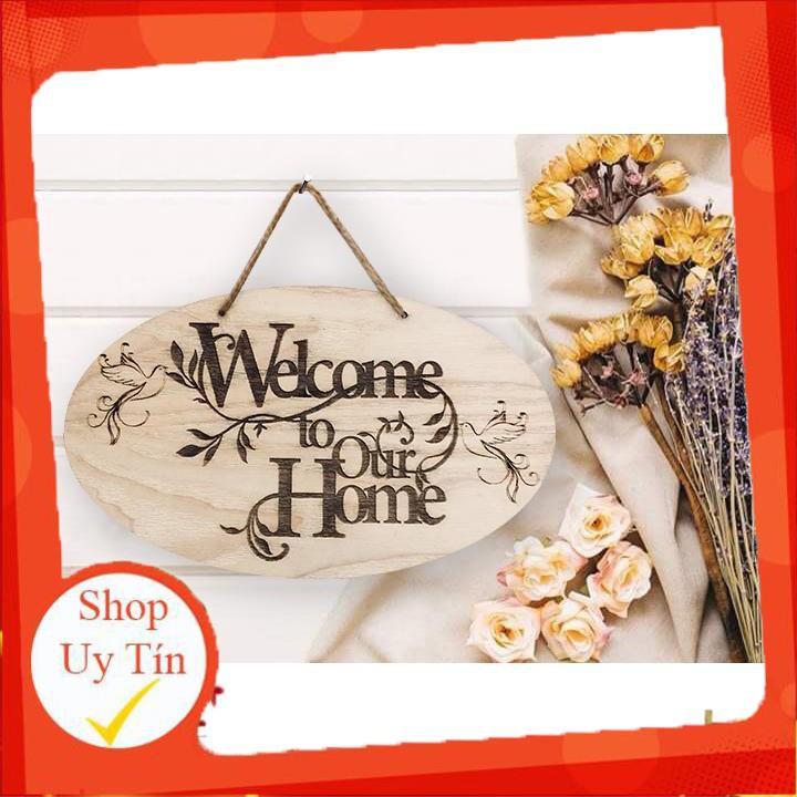 Bảng Gỗ Welcome Bàng gỗ DIY