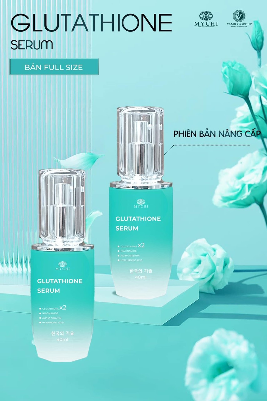 Serum Mychi - Serum cấy trắng lá vàng 24 Phiên bản to nhất 40ml