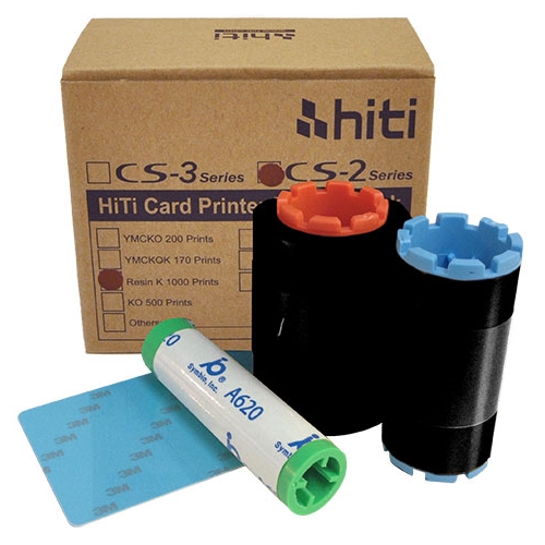 Ribbon mực in thẻ đen HiTi 87.R0B09.19XV - Hàng Chính Hãng