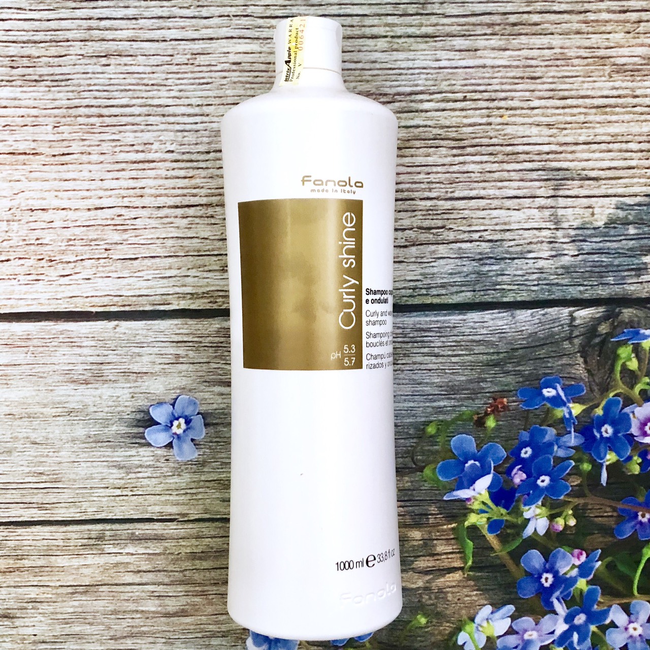 Dầu gội Fanola Curly Shine dành cho tóc uốn quăn và dợn sóng Italy 1000ml