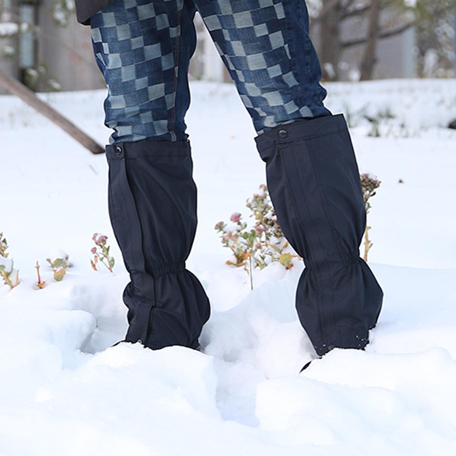 Windproof Leg legging Snow Boot Adjustable for Hunting Ice Climbing Trekking