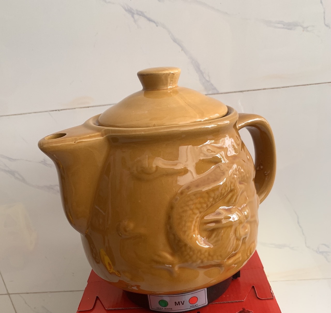 Ấm sắc thuốc bắc dung tích 3.2 lít loại đẹp - GDHN Loại Tốt
