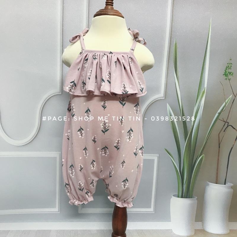 Body đùi hai dây cotton mỏng cho bé ( size 6 đến 13kg)