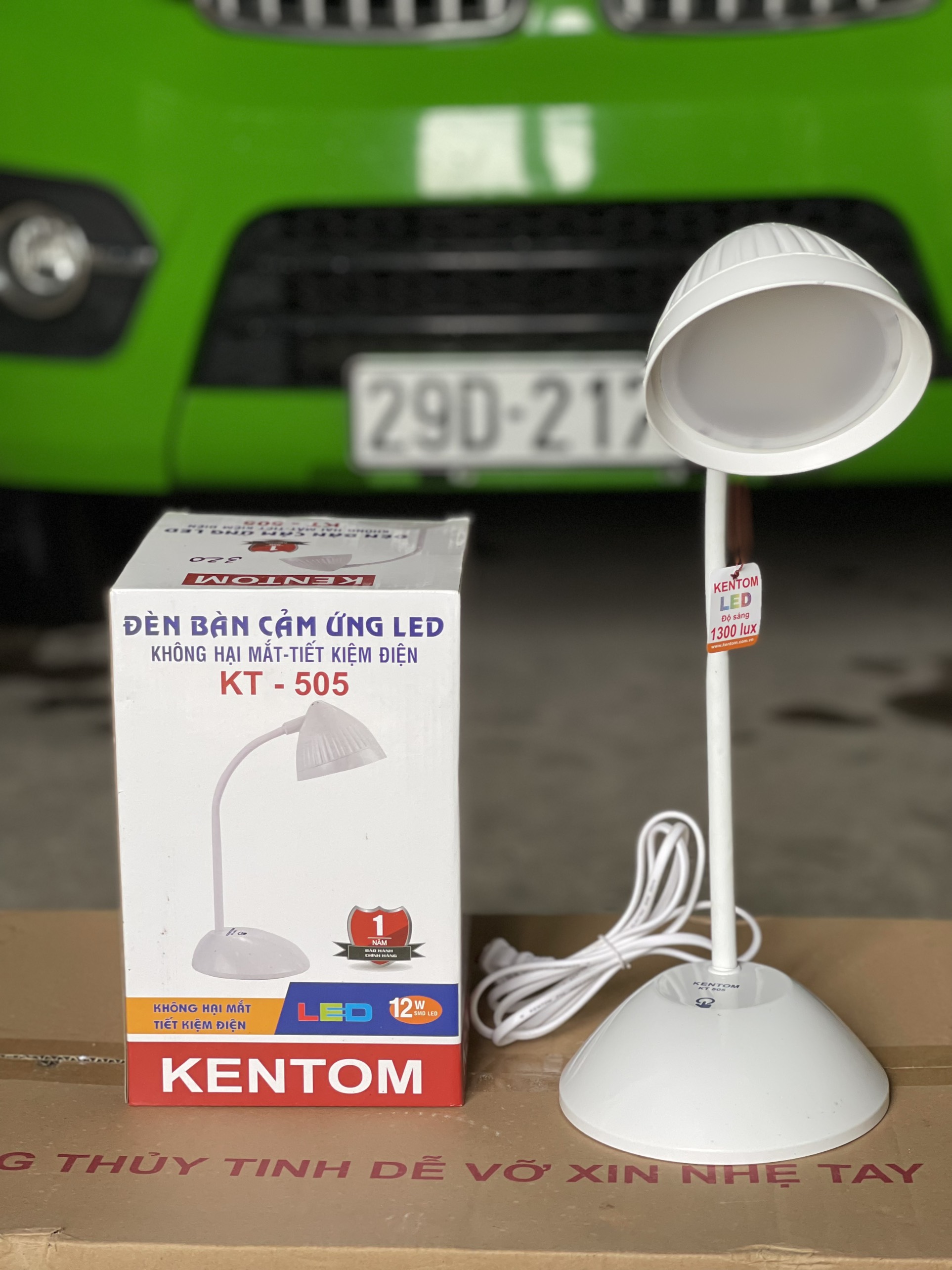 Đèn Bàn Học Đọc Sách LED Kentom KT 4500 Chống Cận 03 Chế Độ Ánh Sáng Bảo Vệ Mắt - Hàng Việt Nam Chất Lượng Cao, Hàng Chính Hãng