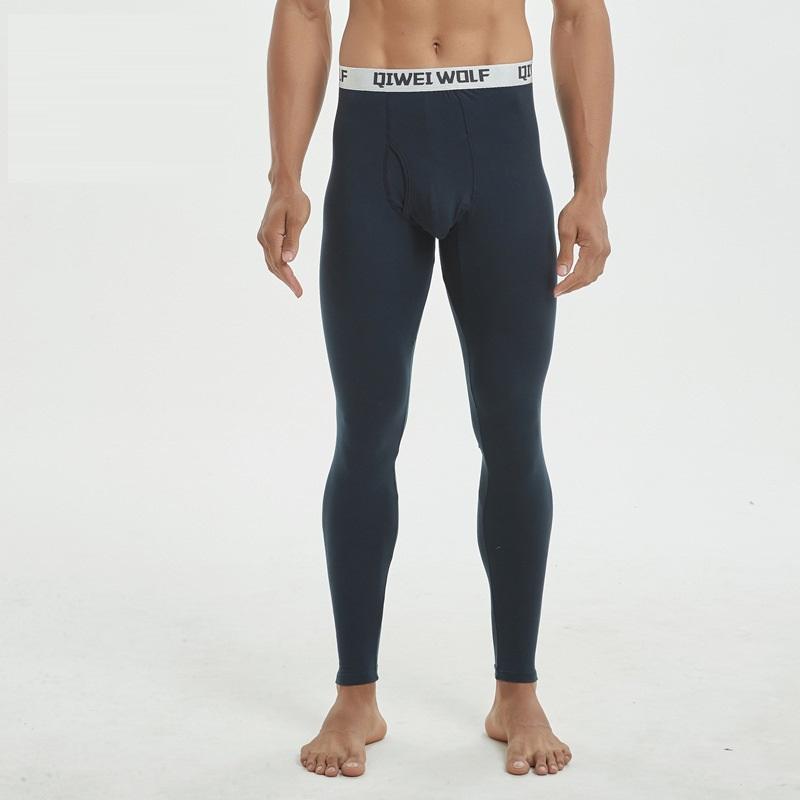 Quần lót sinh nhiệt nam mỏng Modal Quần Legging Thon thun dài johns đáy