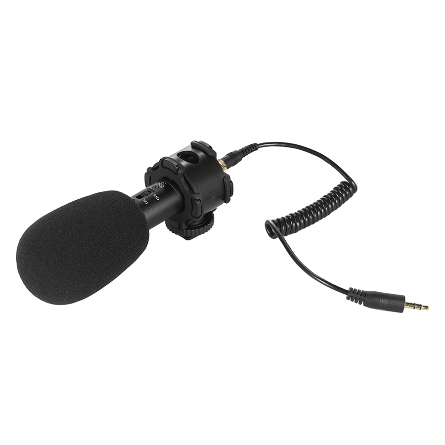 Microphone Cho Máy Ảnh Boya BY-PVM50 - Hàng Chính Hãng