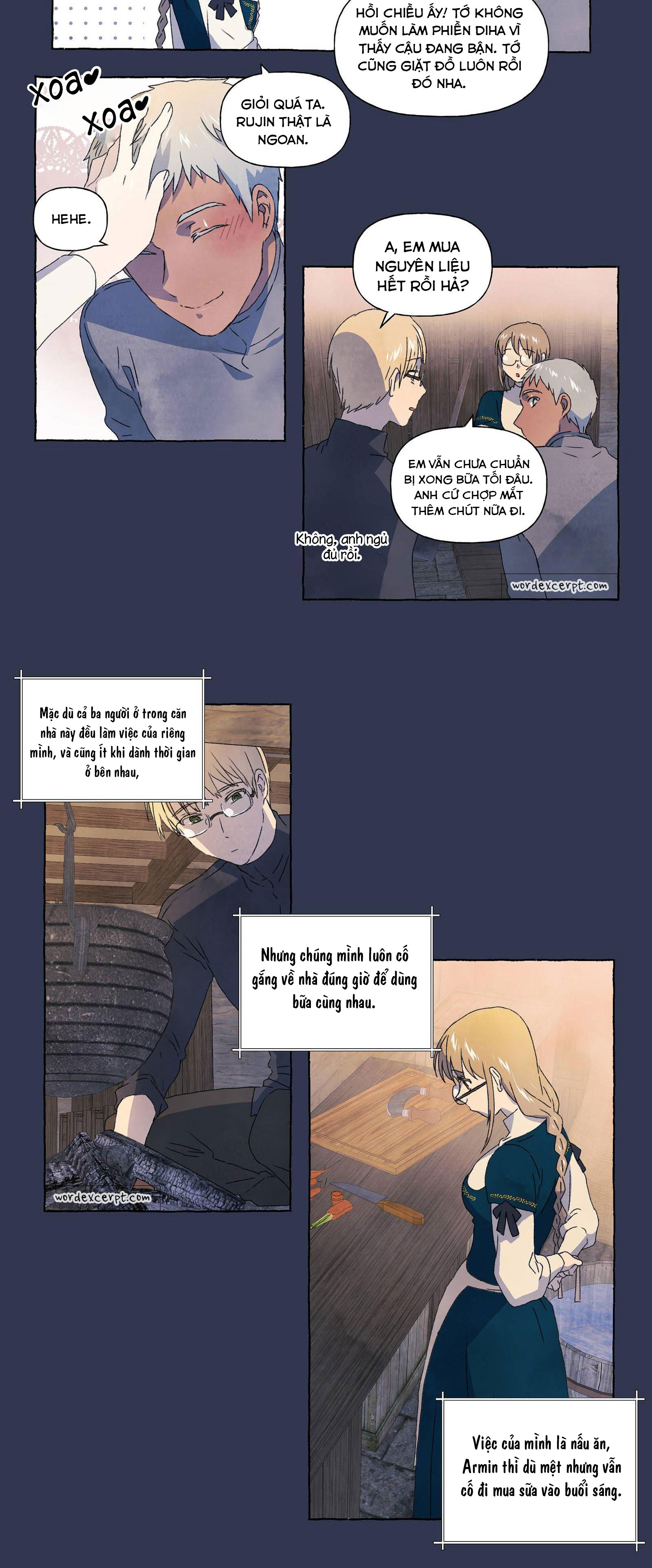 mối tình đầu của chàng sói khờ chapter 6 18