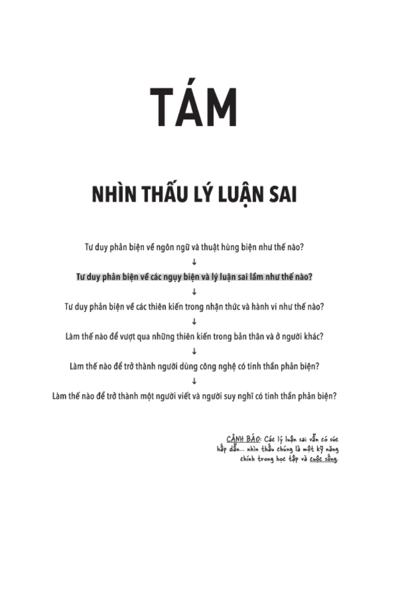 Tư Duy Phản Biện - Để Không Bị Thao Túng Tâm Lý _TRE