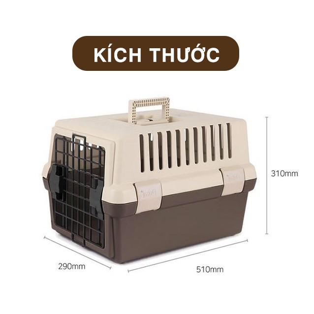 Purmi - Lồng vận chuyển thú cưng Chó/Mèo nhập khẩu Hàn Quốc nhựa cao cấp
