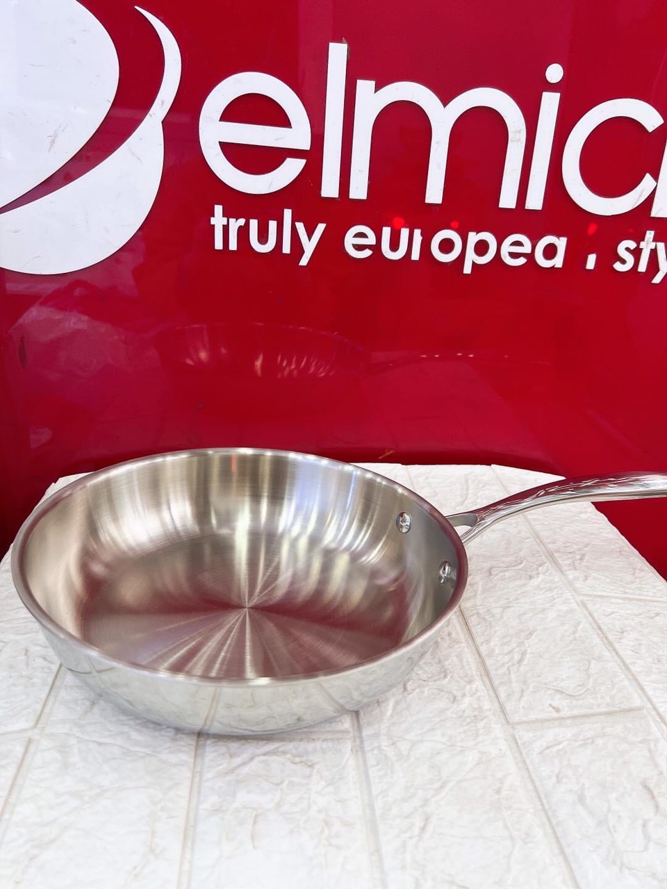 Chảo Inox 3 Lớp Elmich El - 3845 Size 24
