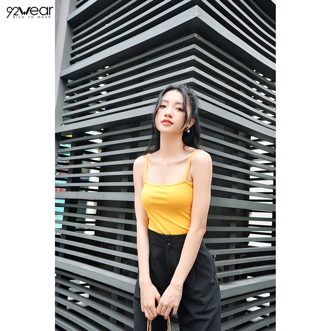 Áo thun 2 dây croptop 92WEAR ATW0828