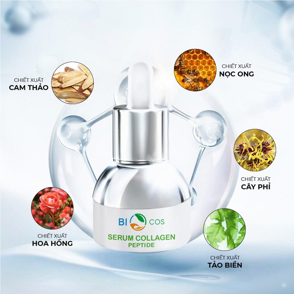 Serum Collagen Peptide 20ml - Mờ Thâm Nám, Lành Sẹo, Tái Tạo Da